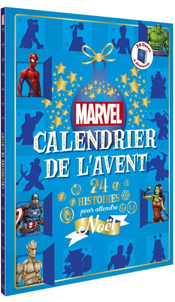 MARVEL - CALENDRIER AVENT -  24 HISTOIRES