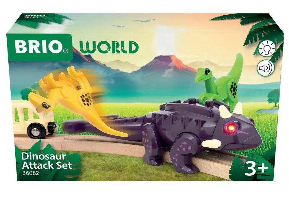 BRIO COFFRET ATTAQUE DINOSAURE