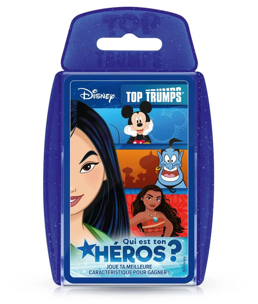 DISNEY HEROES TOP TRUMPS