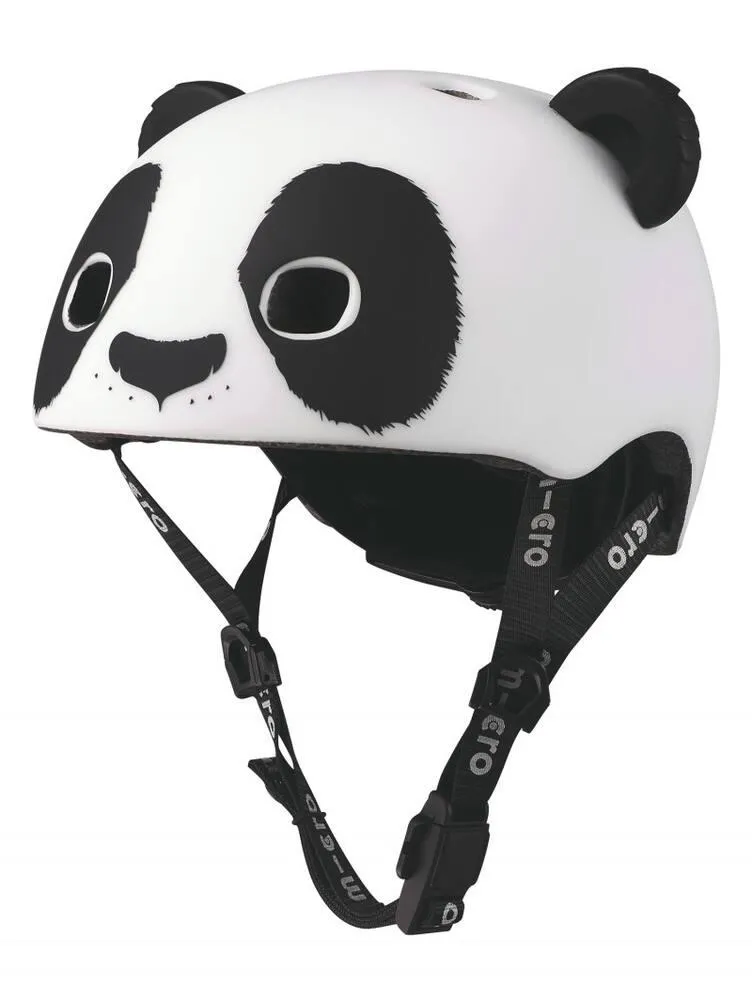 CASQUE PANDA 3D - BOUCLE MAGNETIQUE - LUMIERE LED INTEGREE - TAILLE M