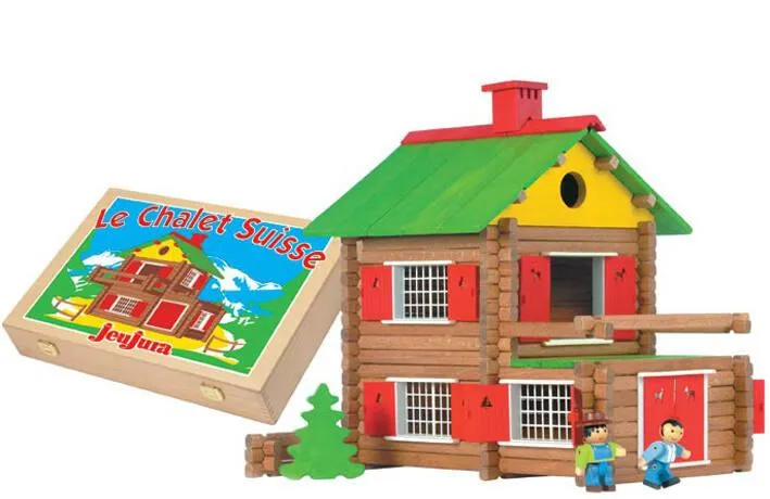 CHALET - 175 PIECES - COFFRET BOIS