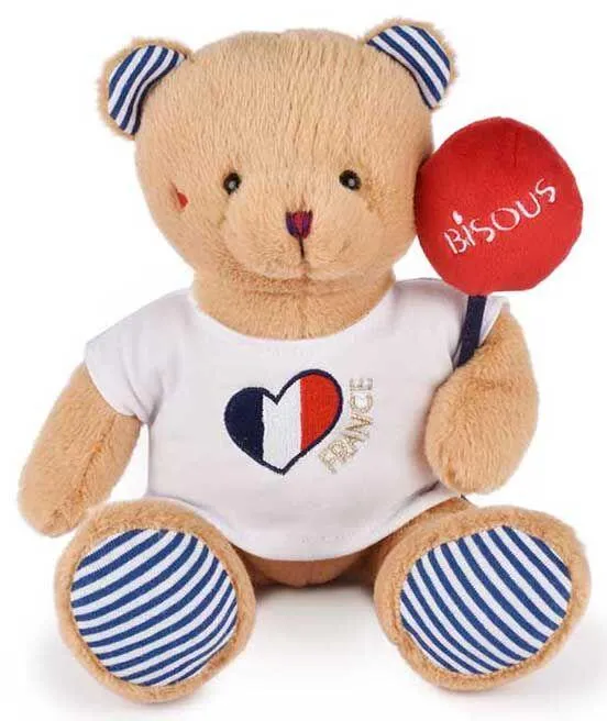 PELUCHE L’OURS BISOUS AVEC BALLON