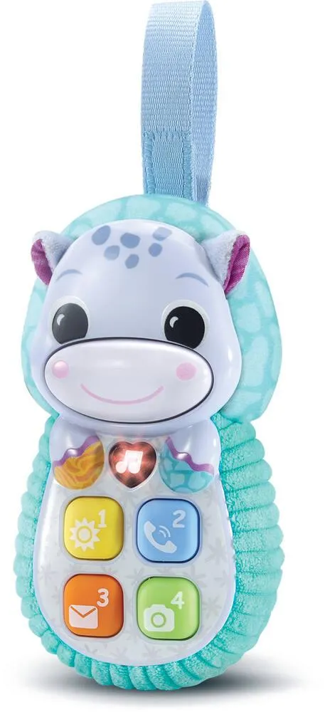 TOUDOUX - ALLO BEBE  - UN TELEPHONE HIPPOPOTAME BLEU