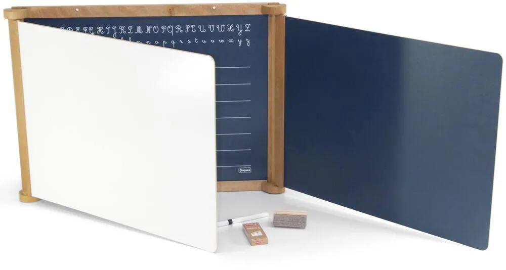 TRIPTYQUE EN BOIS - TEINTE CHENE