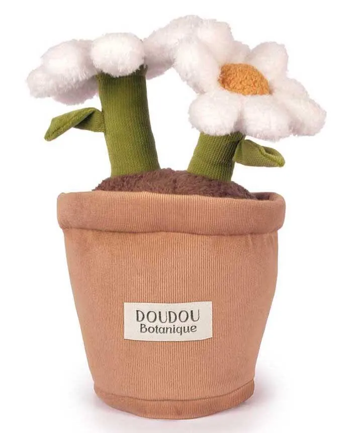 DOUDOU BOTANIQUE - MARGUERITE 25CM