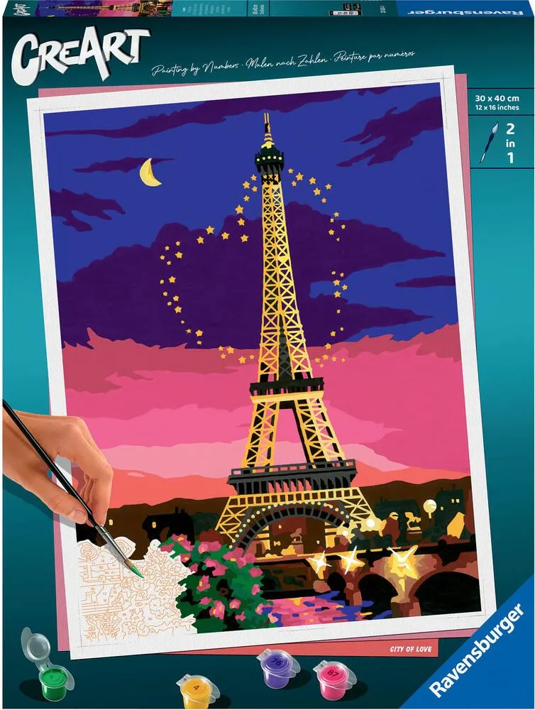 CREART - 30X40 CM - PARIS CITY OF LOVE