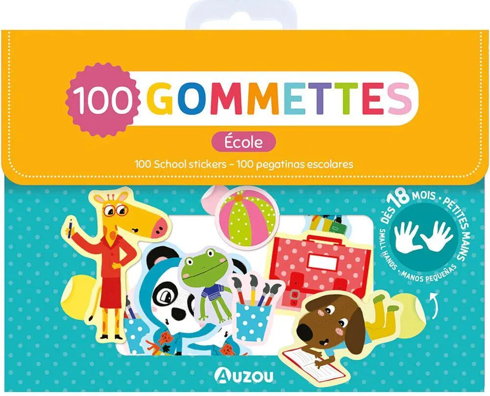 MA POCHETTE DE 100 GOMMETTES  - ECOLE
