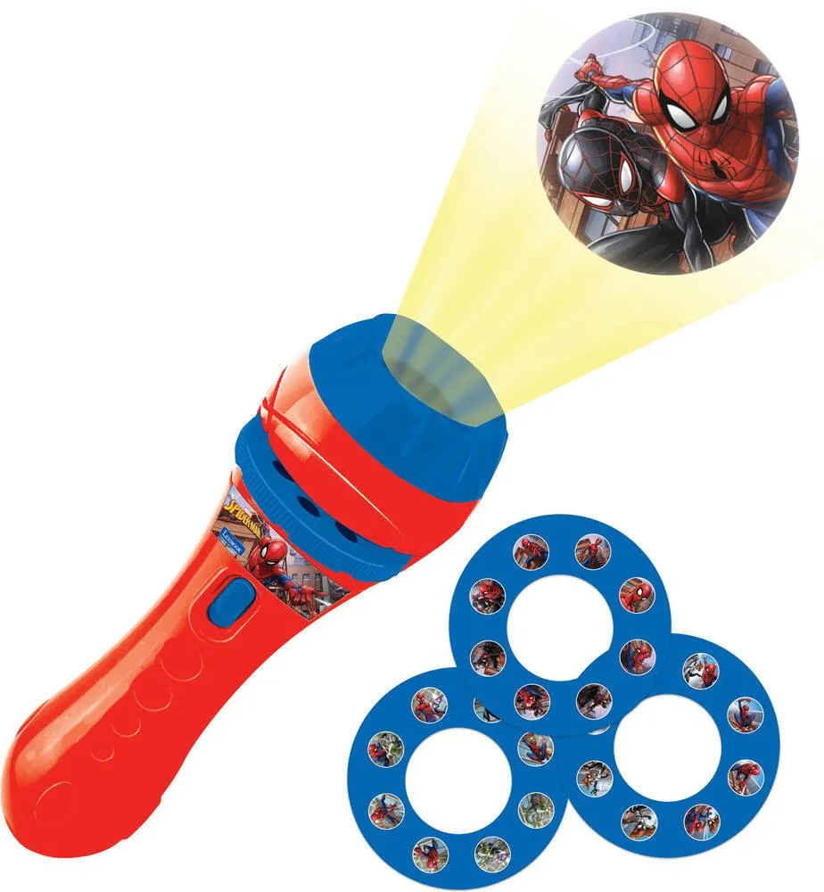 SPIDER-MAN - PROJECTEUR A HISTOIRES LAMPE TORCHE