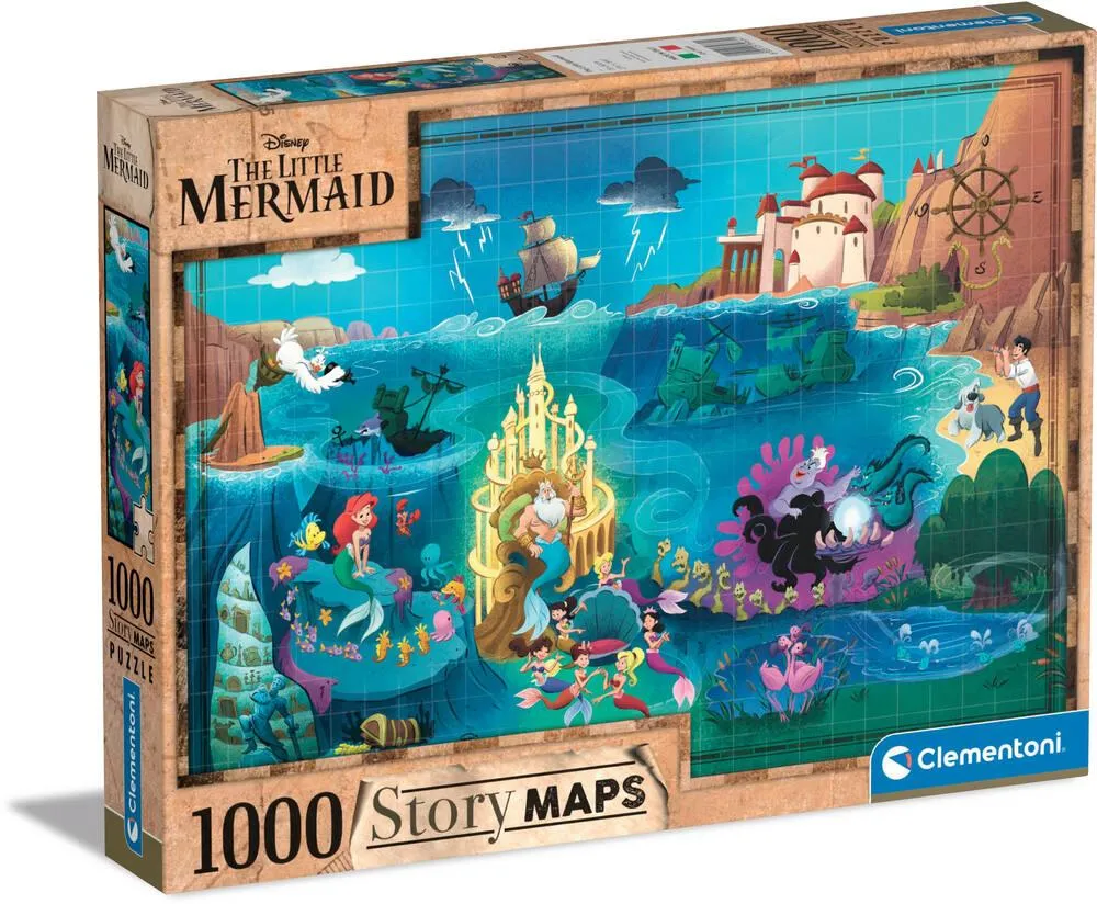 DISNEY  LA PETITE SIRENE - PUZZLE  1000 PIECES