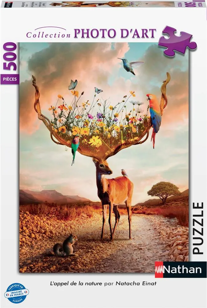 PUZZLE 500 PIECES - L'APPEL DE LA NATURE