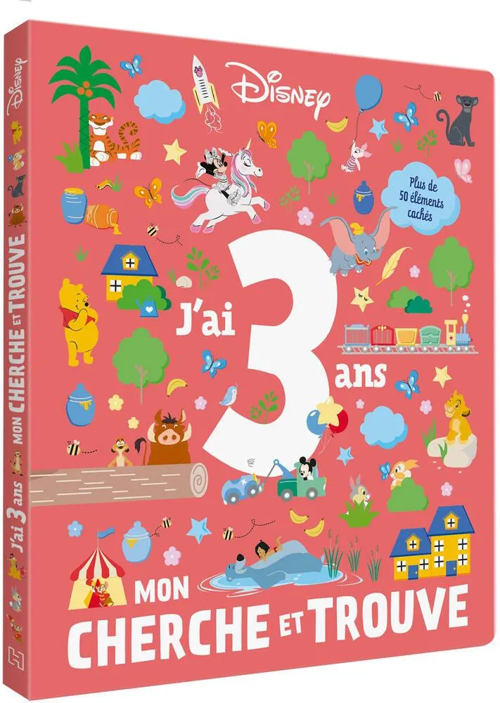 DISNEY - MON CHERCHE ET TROUVE - J'AI 3 ANS