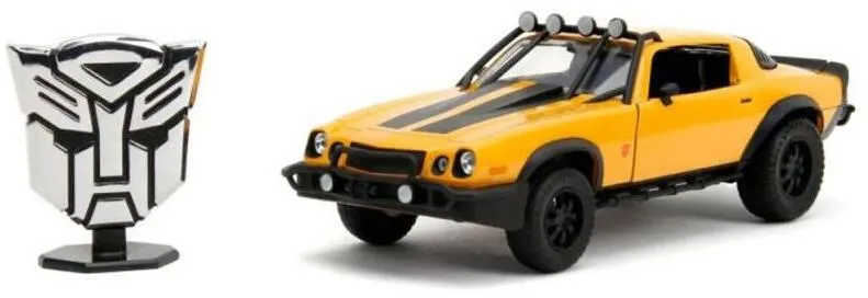 1/24 VOITURE CHEVROLET CAMARO W - BADGE YELLOW TRANSFORMERS 1977