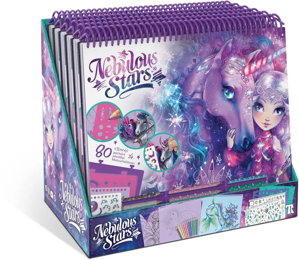 NEBULOUS STARS  - CREATIVE SKETCHBOOK - FANTASY HORSES