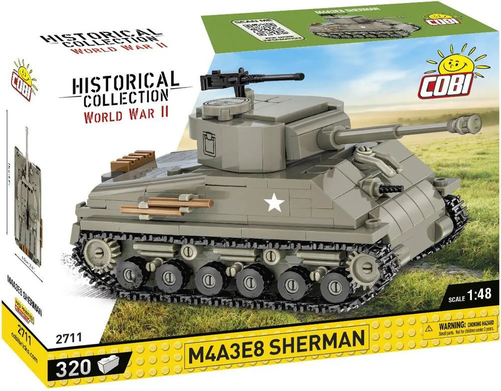 CHAR US M4A3E8 SHERMAN 1:48