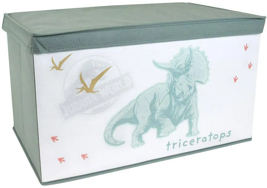 JURASSIC WORLD COFFRE A JOUETS PLIABLE