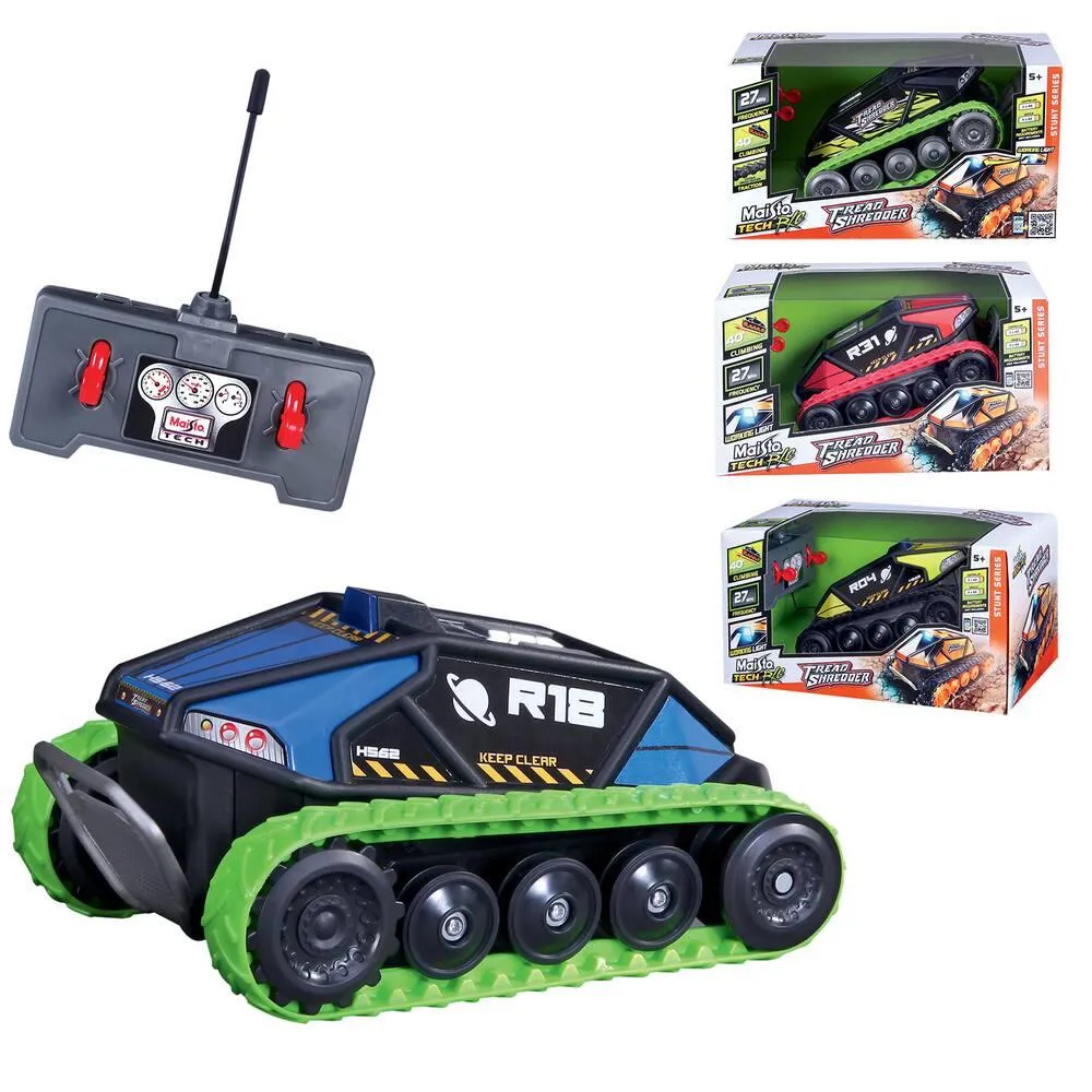 RC - CYKLONE ATTACK  - VEHICULE CHENILLE RADIOCOMMANDE