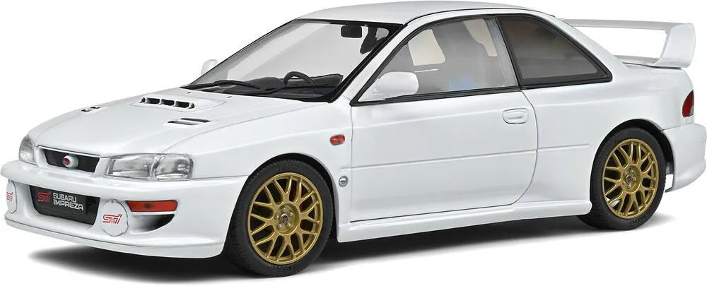 1/18 VOITURE SUBARU IMPREZA 22B WHITE 1998
