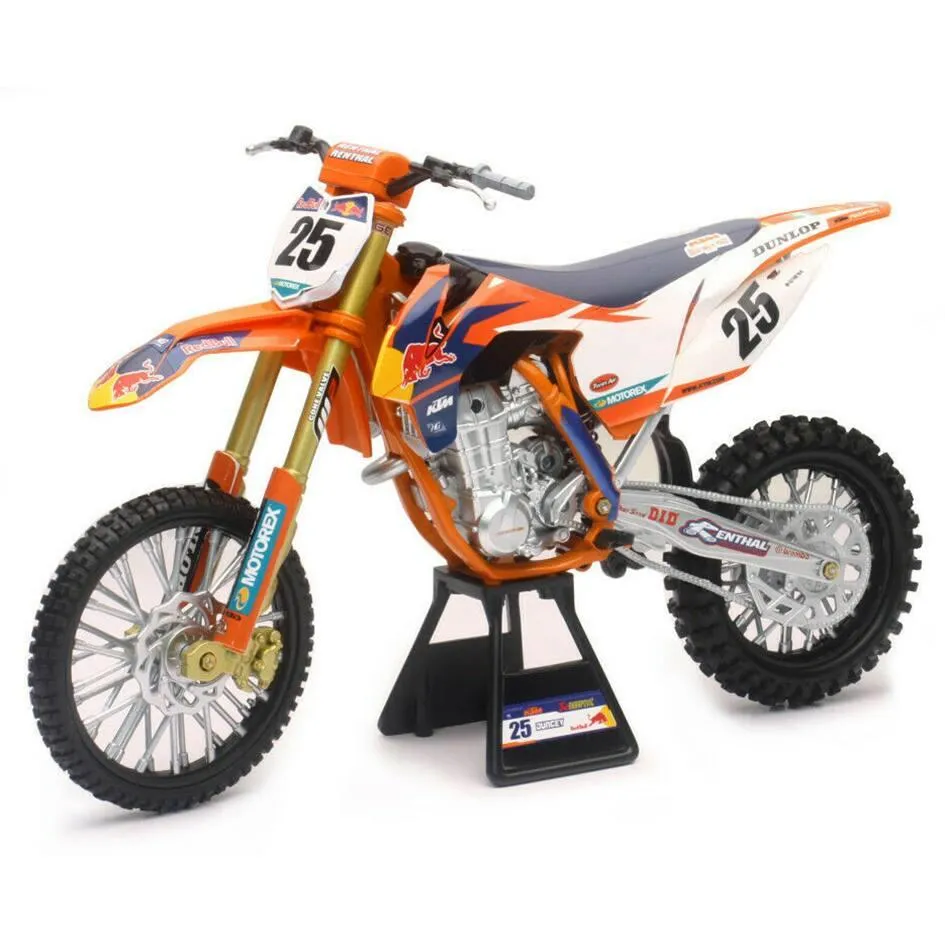 MOTO DIRT BIKE KTM 450 SX-F 1/10EME 2017 PILOTE M. MUSQUIN N°2