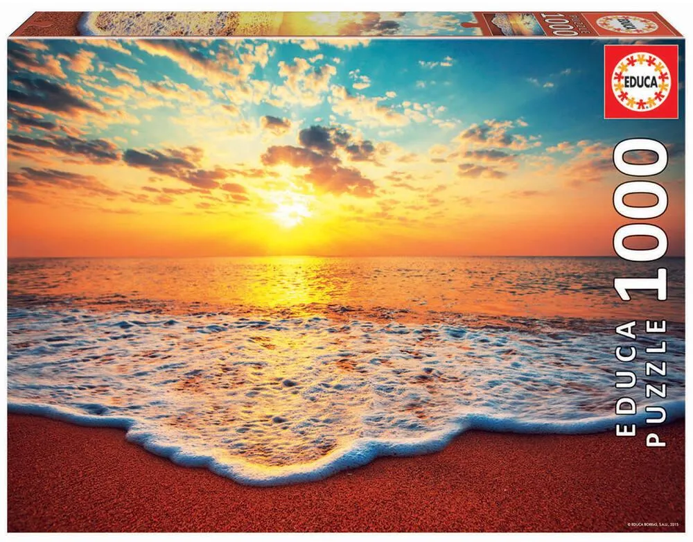 PUZZLE 1000 PIECES - COUCHER DU SOLEIL