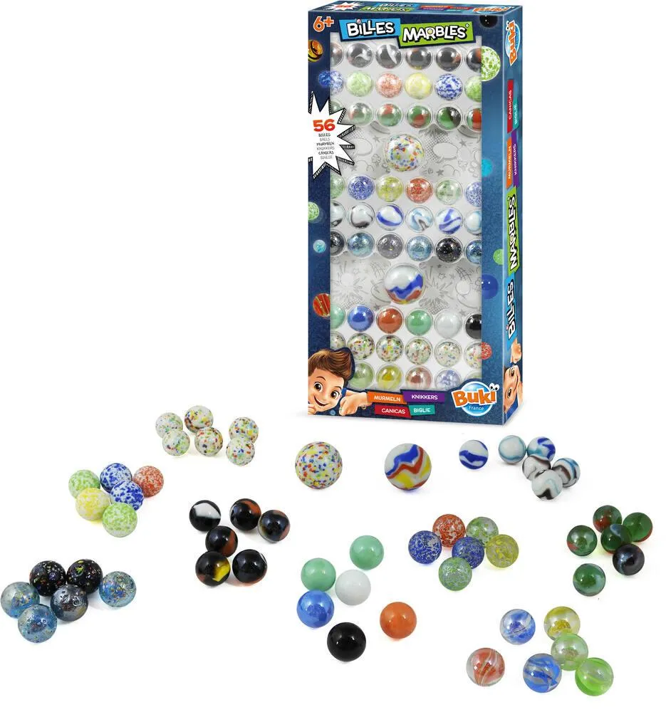 COFFRET BILLES - 56 BILLES