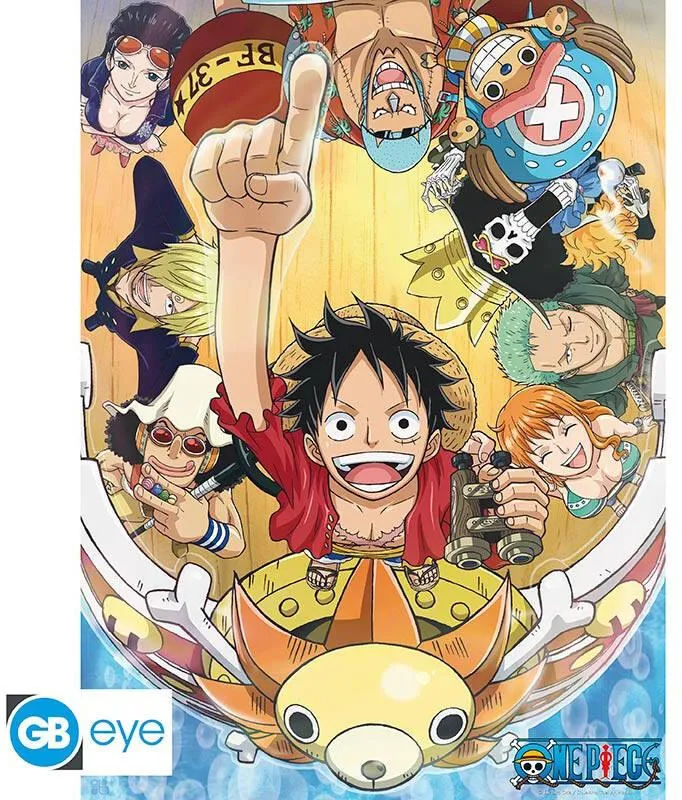 ONE PIECE - POSTER CHIBI 52X38 - NEW WORLD