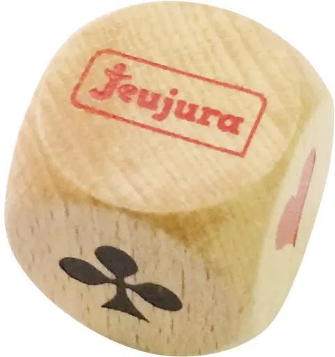 DE BELOTE - DE D'ATOUT EN BOIS