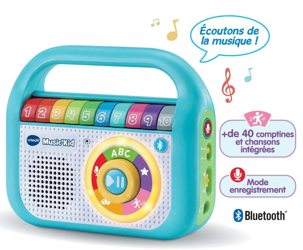 VTECH BABY - MUSIC'KID - BLEU