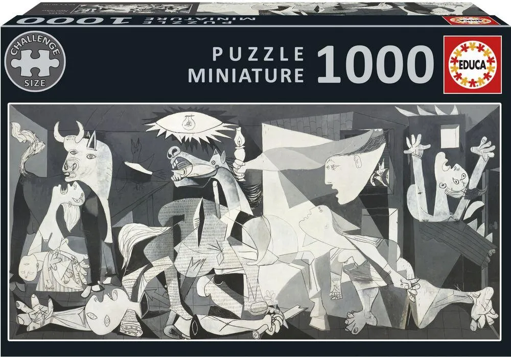 PUZZLE 1000 PIECES GUERNICA, P. PICASSO MINIATURE