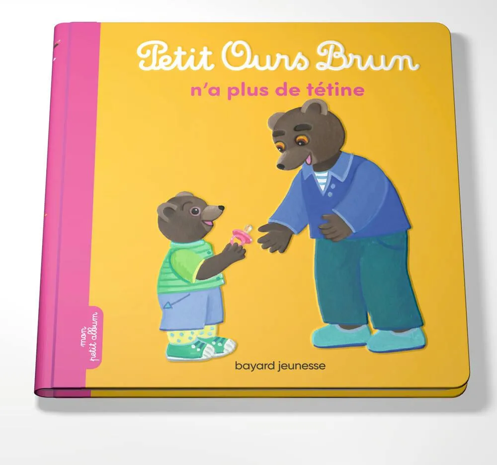 LIVRE PETIT OURS BRUN N'A PLUS DE TETINE