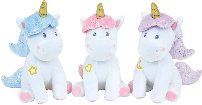 PELUCHE LICORNE 19CM