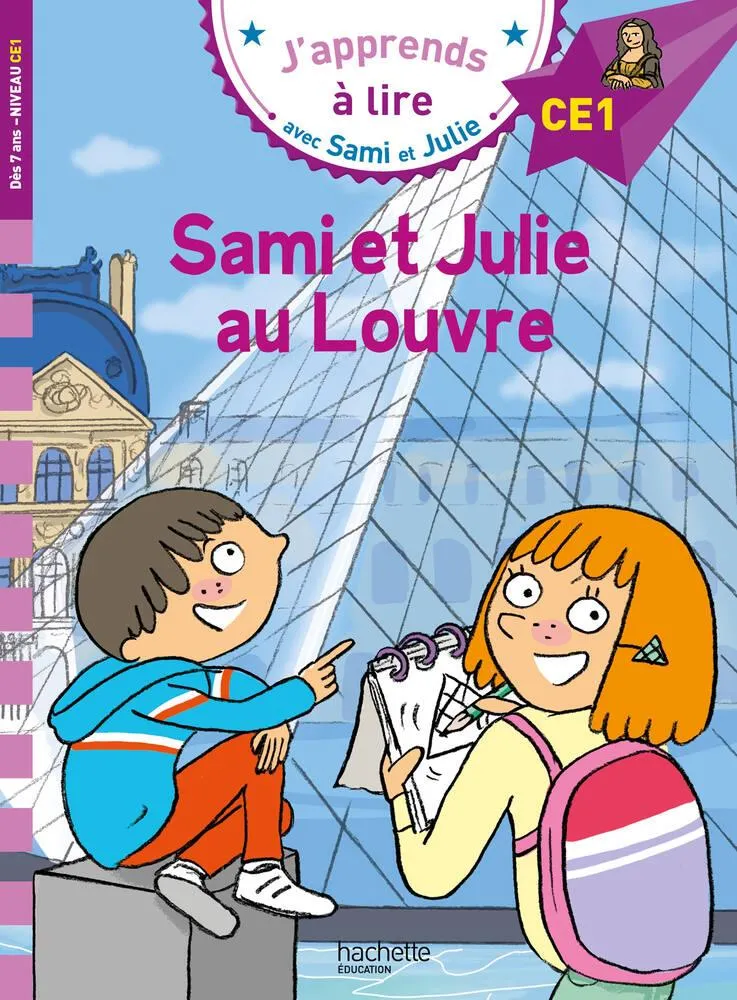 LIVRE SAMI ET JULIE CE1 - SAMI ET JULIE AU LOUVRE