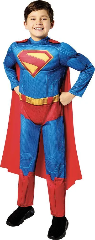 SUPERMAN - DEGUISEMENT LUXE MOVIE TAILLE 7-8 ANS