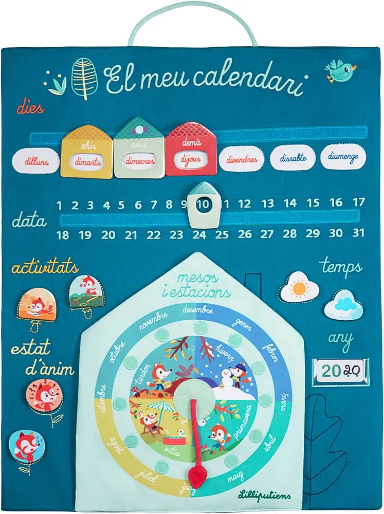 CALENDRIER AU FIL DU TEMPS - CATALAN