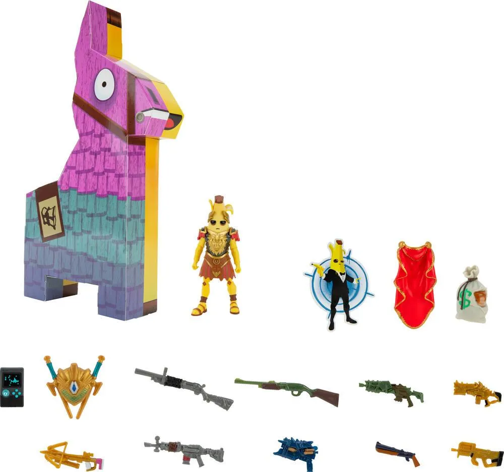 FORTNITE - PACK LAMA PINATA ET 1 FIGURINE POTASSIUS PEELS