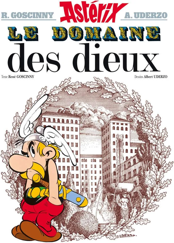 ASTERIX - BD - LE DOMAINE DES DIEUX N°17