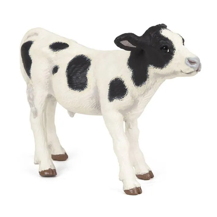 FIGURINE VEAU NOIR ET BLANC