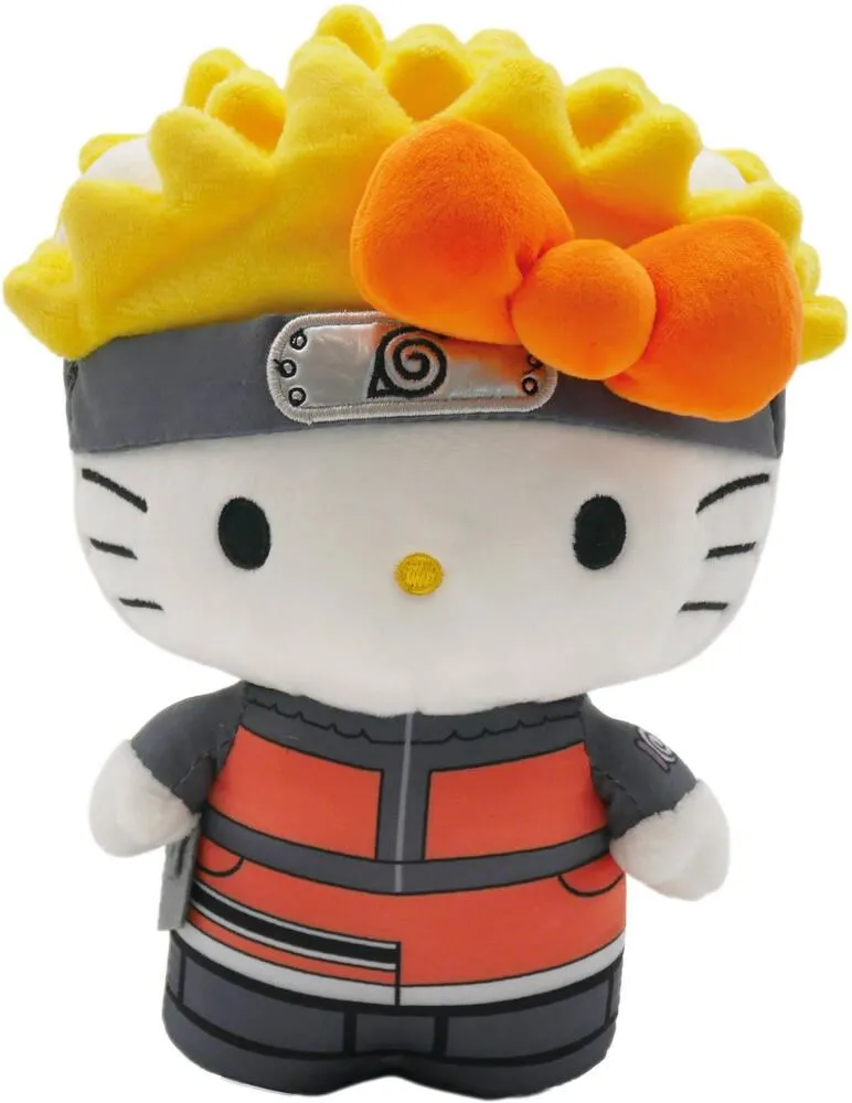 NARUTO SHIPPUDEN X HELLO KITTY - PELUCHE HELLO KITTY NARUTO 20 CM