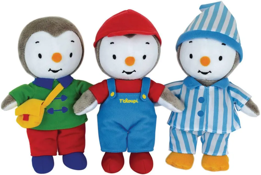 T'CHOUPI PELUCHE : 19CM