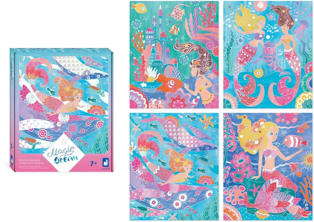 MAGIG OCEAN - PEINTURE AQUARELLE