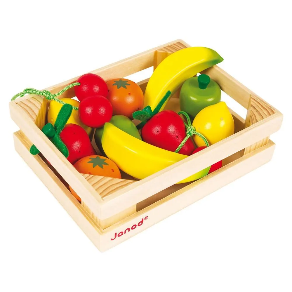 CAGETTE 12 FRUITS - EN BOIS