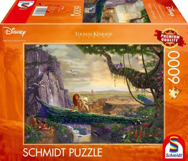 DISNEY THE LION KING RETURN TO PRIDE ROCK​ PUZZLE 6000 PIECES