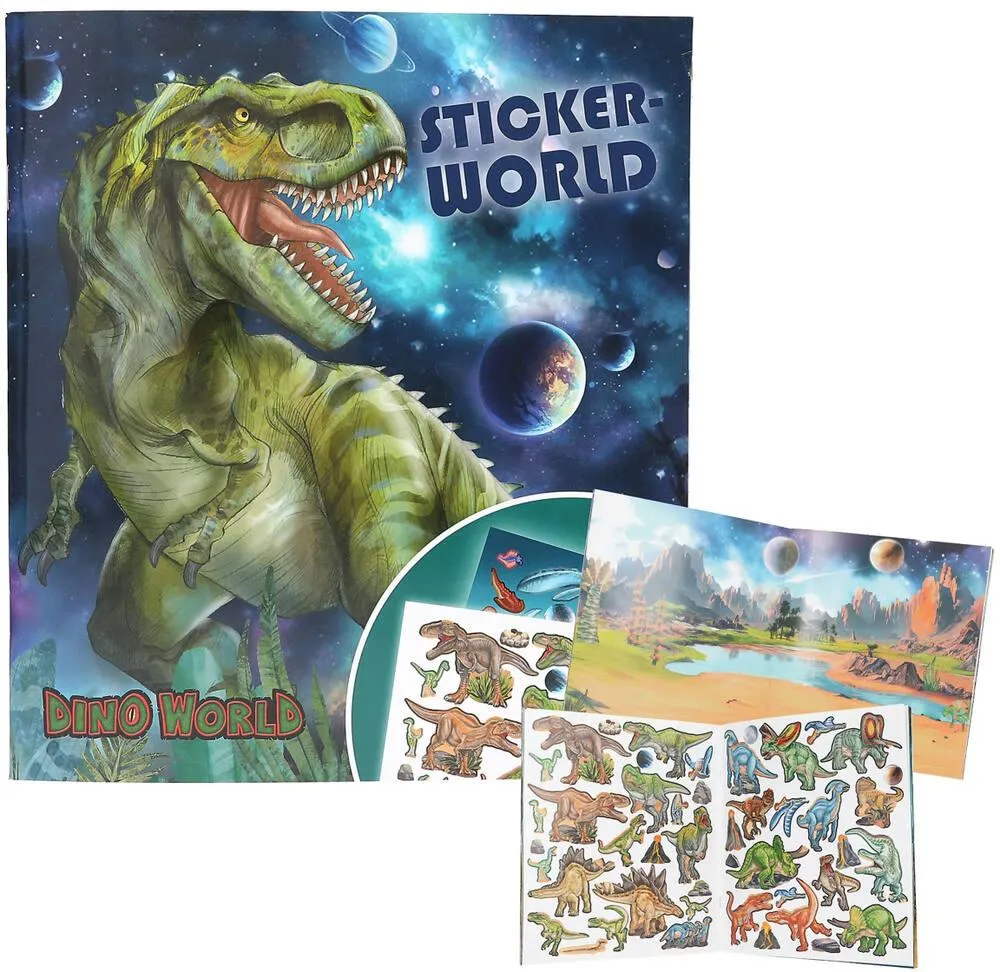 DINO WORLD  STICKERWORLD GALAXY