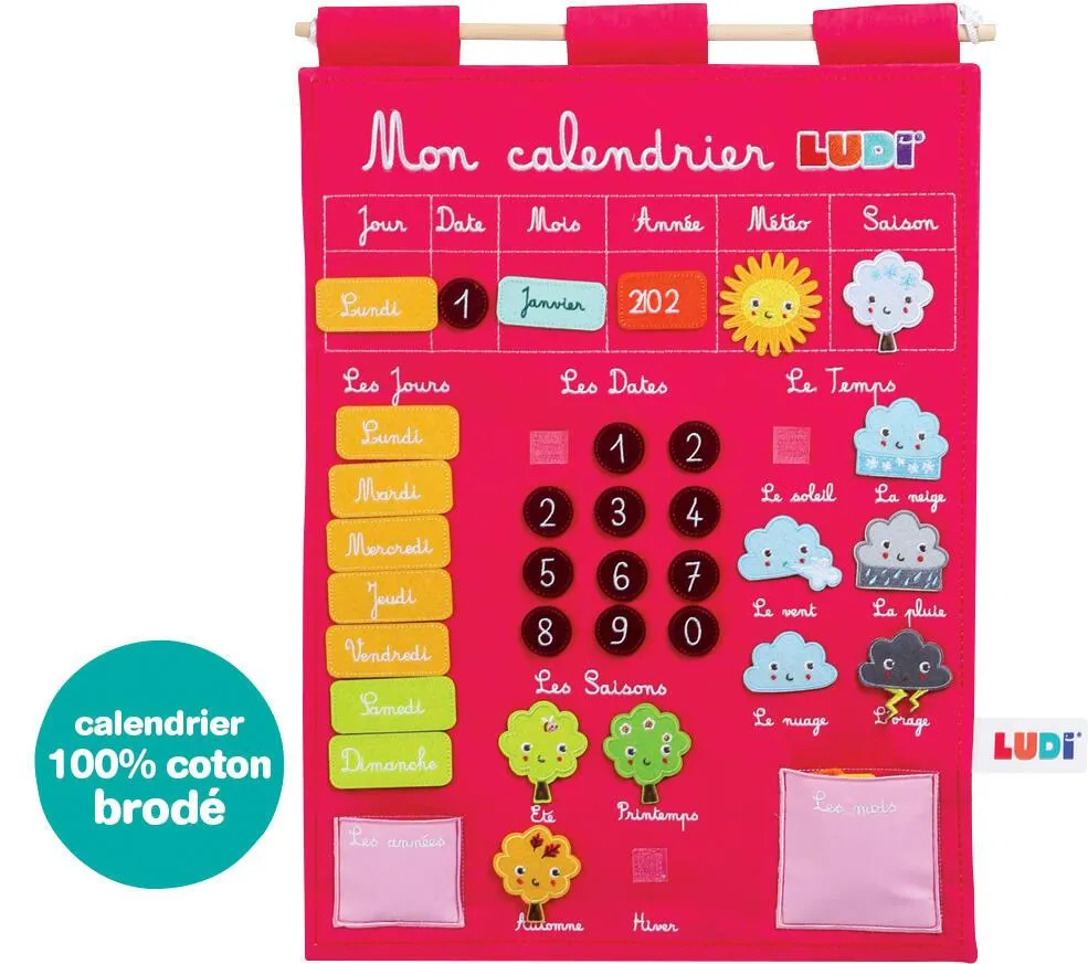 CALENDRIER BASIC ROSE