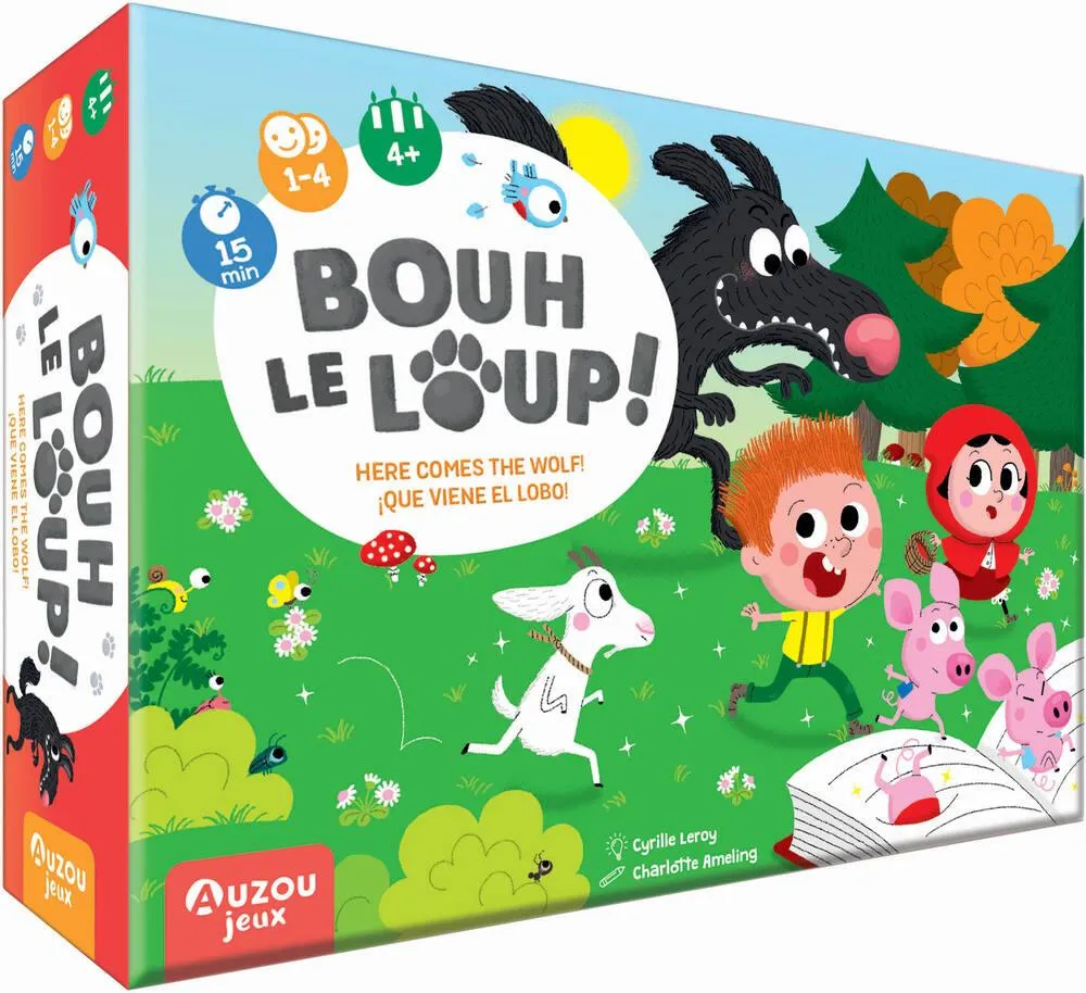 LOUP - P'TITS JEUX - BOUH LE LOUP !