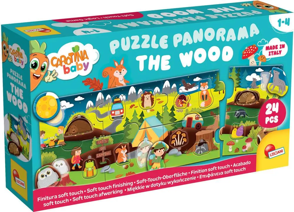 CAROTINA BABY PUZZLE PANORAMA  THE WOOD