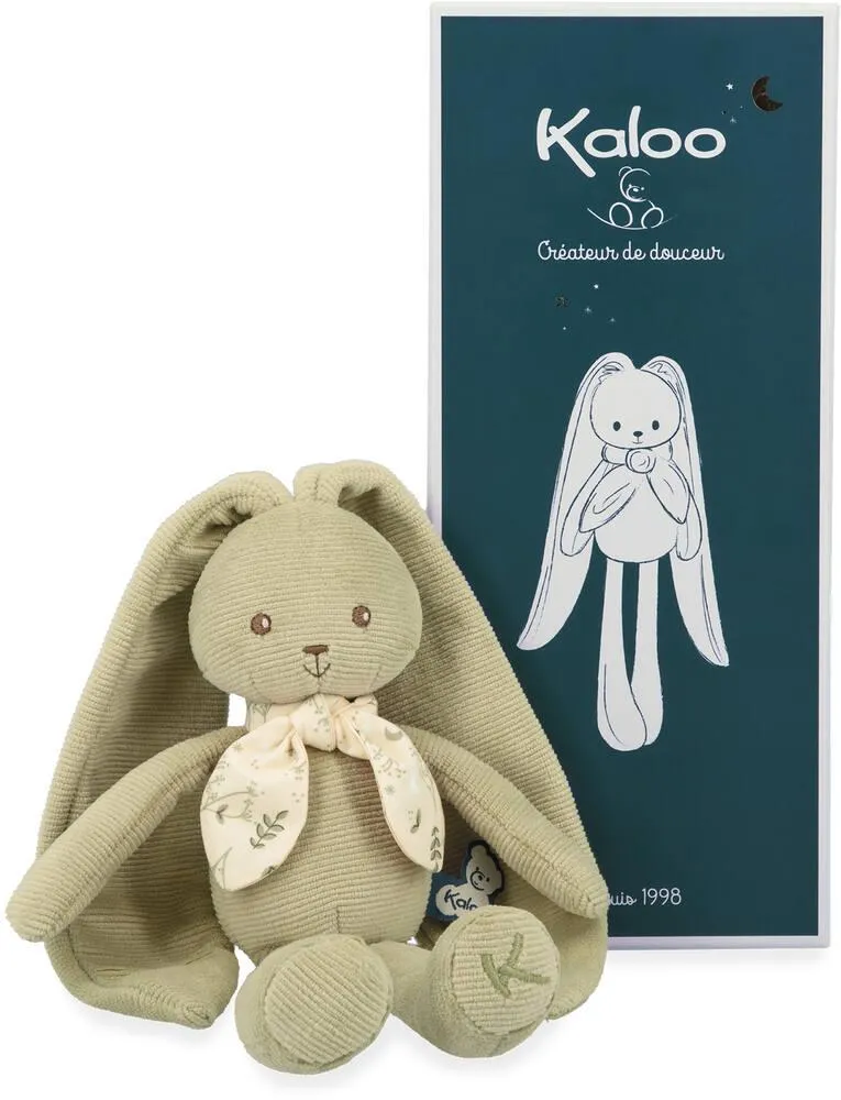 LAPINOO - PANTIN LAPIN VERT 25CM