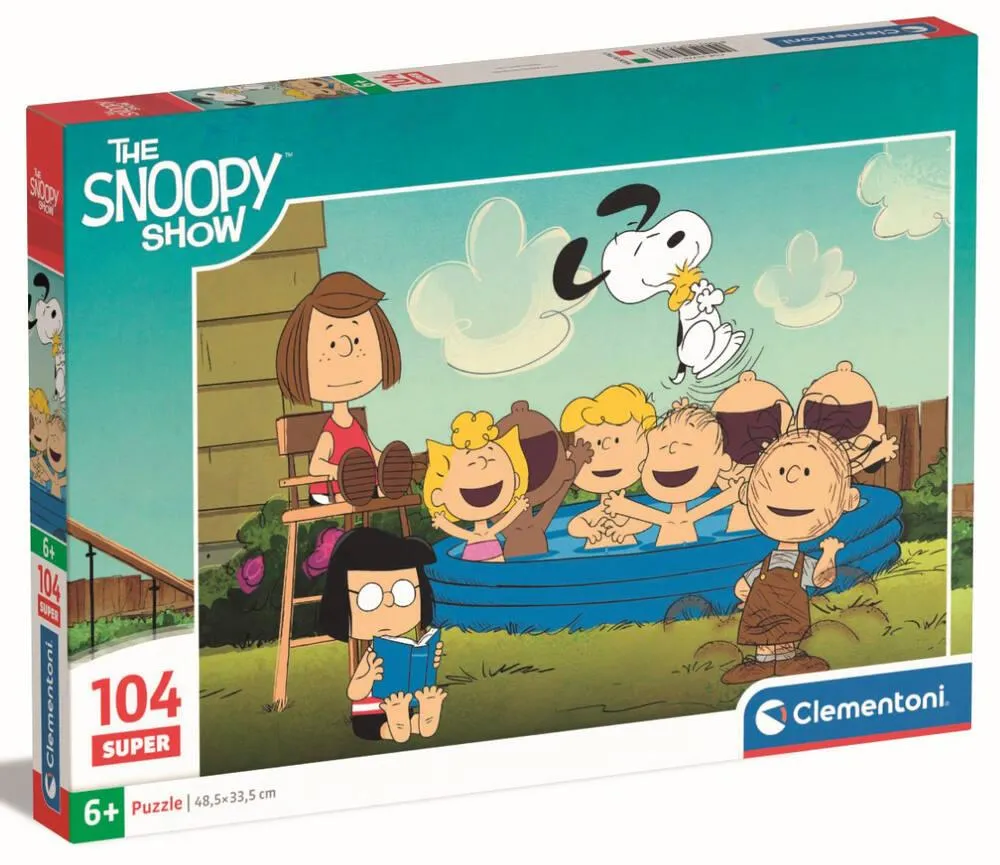 SNOOPY PUZZLE - 104 PIECES SUPER