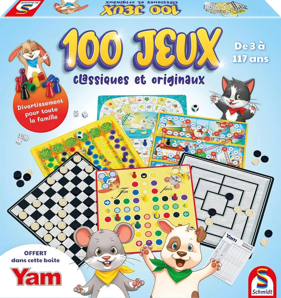 100 JEUX CLASSIQUES ET ORIGINAUX