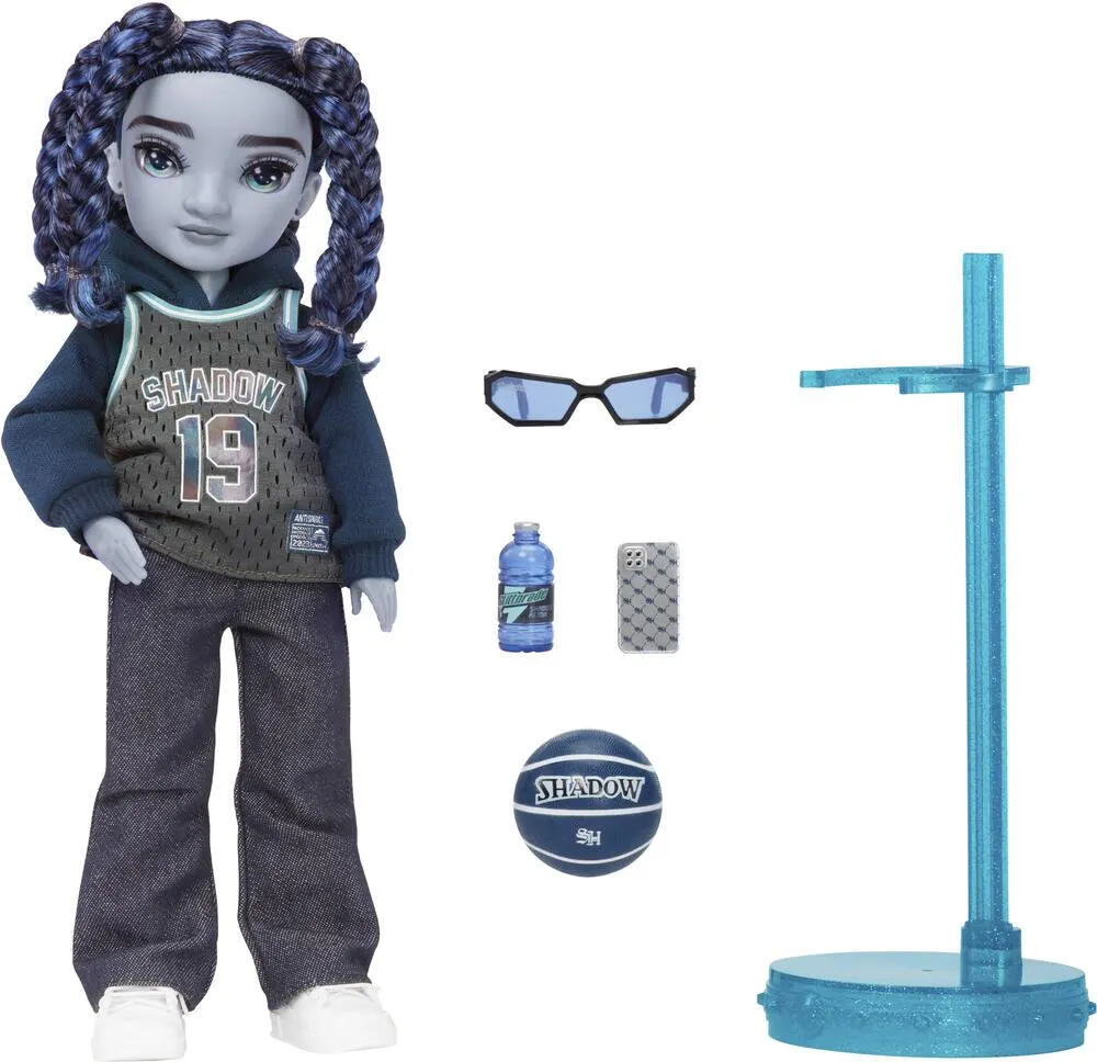 SHADOW HIGH POUPEE MANNEQUIN 27 CM  OLIVER OCEAN BLEU AVEC COMPAGNON ET ACCESSOIRES