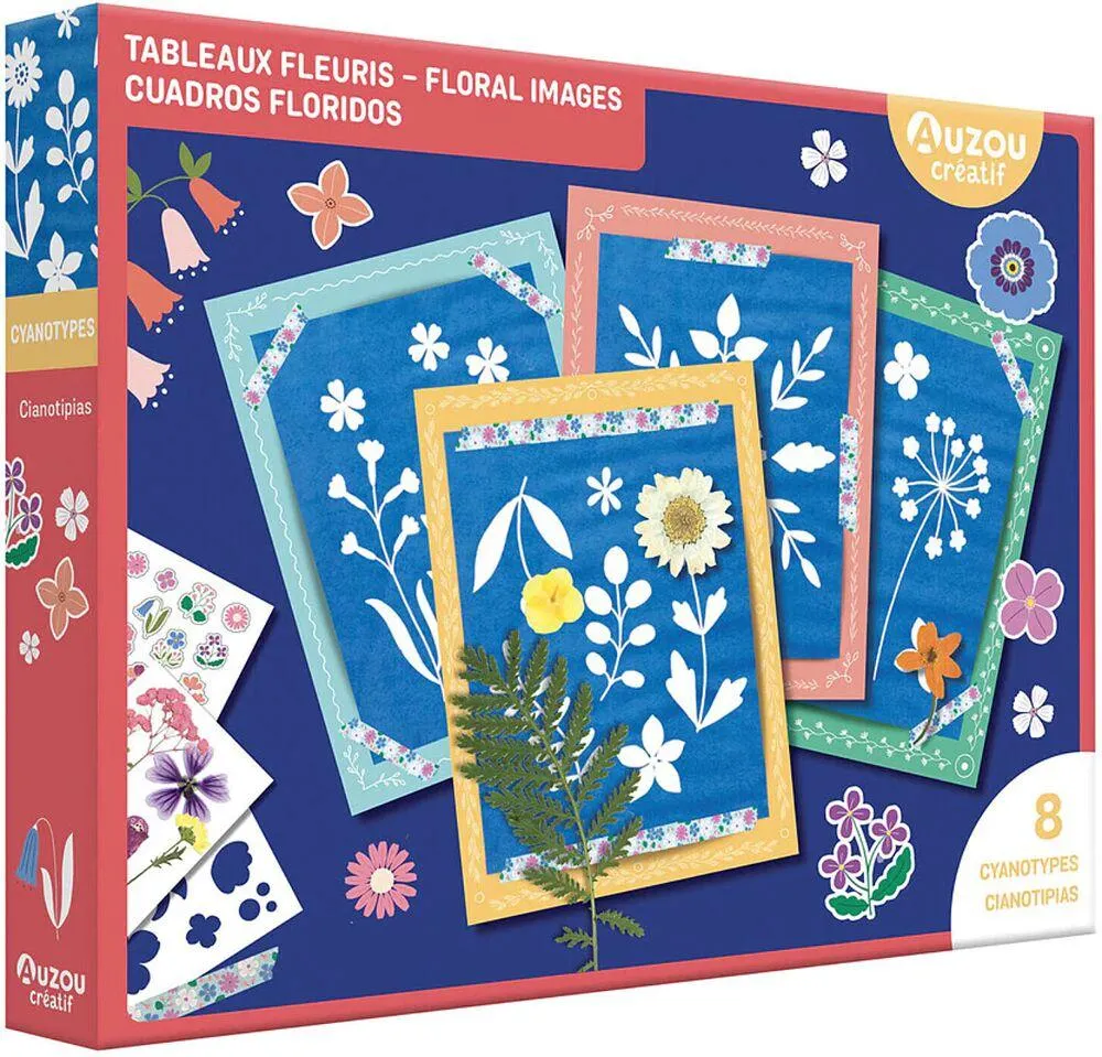 MON COFFRET D'ARTISTE - TABLEAUX FLEURIS
